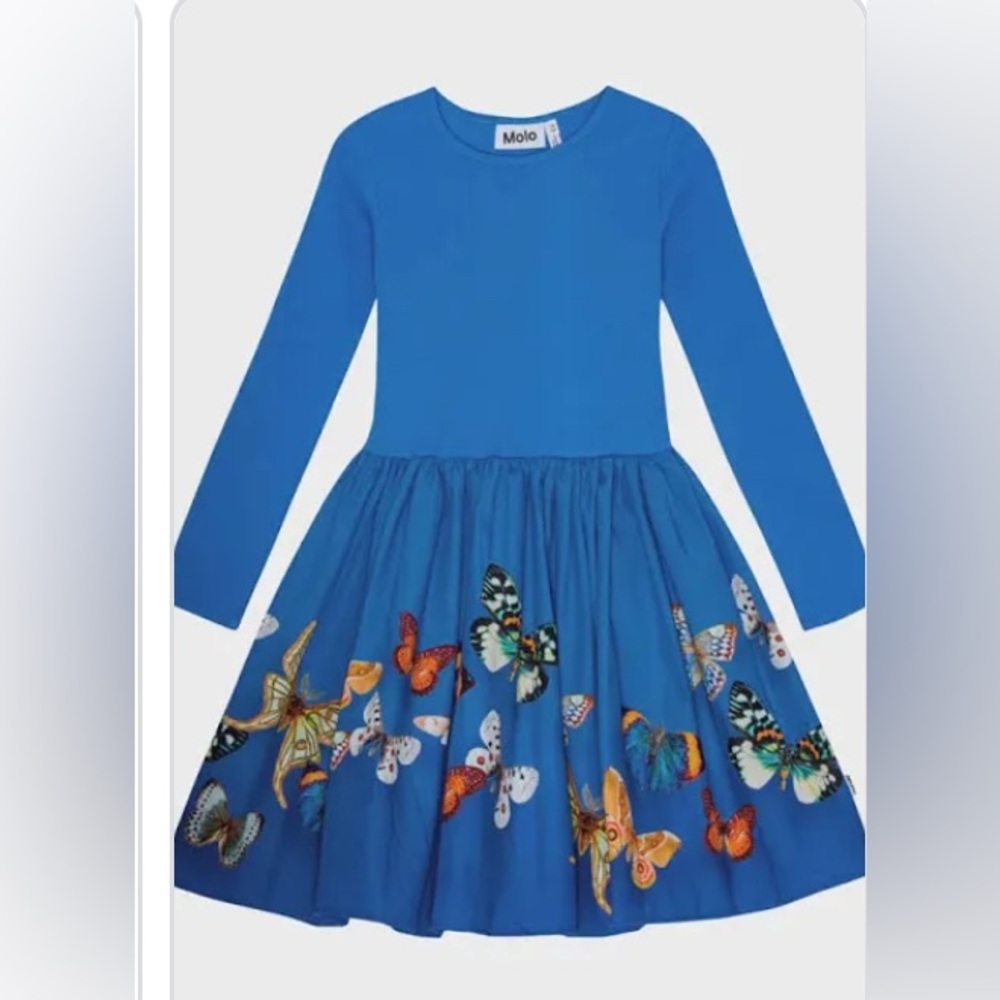 Molo Azure Blue Ribbed Shirt